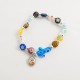 PULSERA CRISTAL MURANO COLORES C/FOTO