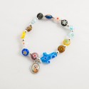 PULSERA CRISTAL MURANO COLORES CON FOTO