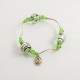 PULSERA CRISTAL 3 BOLAS COLORES